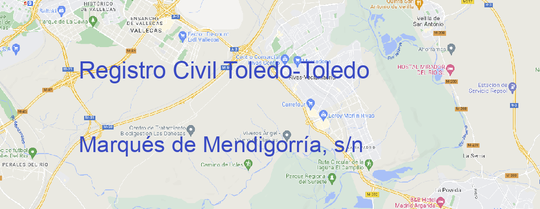 Oficina Registro Civil Toledo Toledo